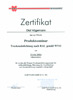 Zertifikat Schweisser-Pruefbescheinigung - Högemann Metallbau aus Bad Salzuflen